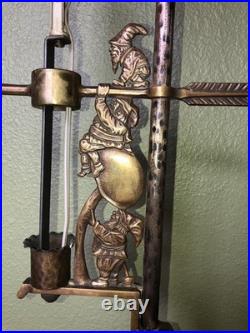 Very Rare Antique C1930 Moe Brothers Arts Crafts Gnome Floor Lamp Very Rare Antique C1930 Moe Brothers Arts Crafts Gnome Floor Lamp