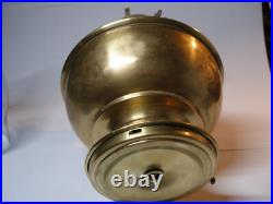 Very Rare Antique Hanging Store Oil Lamp Craighead & Kintz