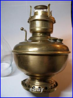 Very Rare Antique Hanging Store Oil Lamp Craighead & Kintz