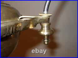 Very Rare Antique Hanging Store Oil Lamp Craighead & Kintz