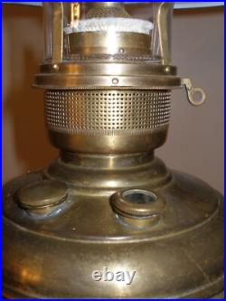 Very Rare Antique Hanging Store Oil Lamp Craighead & Kintz