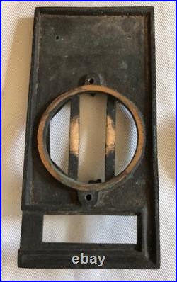 Very Rare Antique Hoover Speak-a-View Speakeasy Peephole Door Knocker
