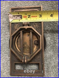 Very Rare Antique Hoover Speak-a-View Speakeasy Peephole Door Knocker