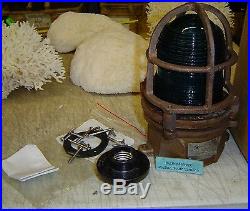 Very Rare Antique Nautical Lamp US MADE (Paulhun)