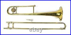 Very Rare Antique Odell by Vega Brass Trombone in Case