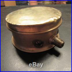 Very Rare Antique Orig 1906 Crosby Steam Test Gauge Valve Pressure Whistle Brass