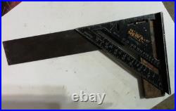 Very Rare Antique Shipwright's Set Square 1880's (Brass & Rosewood)