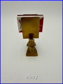 Very Rare Antique Solid Brass Horse Animal Figure Matchbox Holder