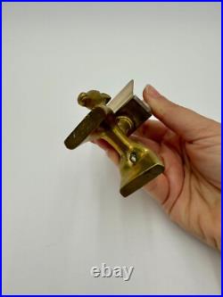 Very Rare Antique Solid Brass Horse Animal Figure Matchbox Holder