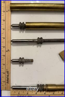 Very Rare Antique Uniflow Steam Engine Pressure Scale Brass Instrument in Box