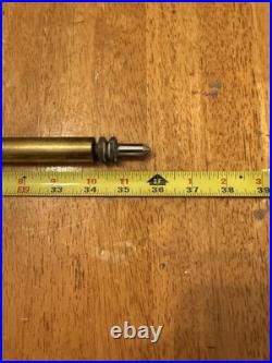 Very Rare Antique Uniflow Steam Engine Pressure Scale Brass Instrument in Box