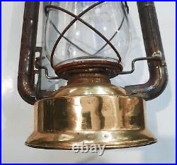 Very Rare Antique Us Lighthouse Service Uslhs Dietz Blizzard No 2 Oil Lantern A+