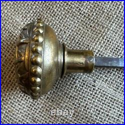 Very Rare Antique Yale & Towne HOLLY Design B-21300 Bronze Door Knob 2 1/4