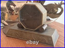 Very Rare Art Deco Vintage Omega CIBA clock from the 20s Nice condition