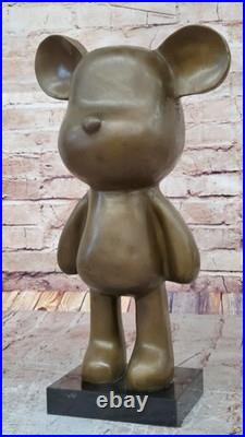 Very Rare Austrian Brass/genuine Bronze Mickey Mouse Figure Decoration