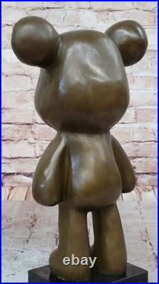 Very Rare Austrian Brass/genuine Bronze Mickey Mouse Figure Decoration