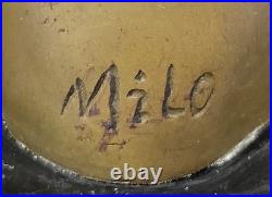 Very Rare Austrian Brass/genuine Bronze Mickey Mouse Figure Decoration