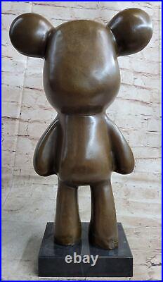 Very Rare Austrian Brass/genuine Bronze Mickey Mouse Figure Decoration Figurine