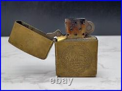 Very Rare BRASS ZIPPO Lighter 85TH HARLEY DAVIDSON 1932/1991 AG08-1595