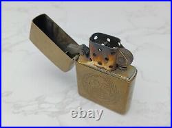 Very Rare BRASS ZIPPO Lighter 85TH HARLEY DAVIDSON 1932/1991 AG08-1595