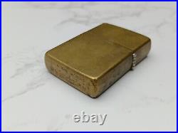 Very Rare BRASS ZIPPO Lighter 85TH HARLEY DAVIDSON 1932/1991 AG08-1595