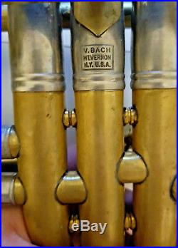 Very Rare Bach Mount Vernon Model 72 rawbrass