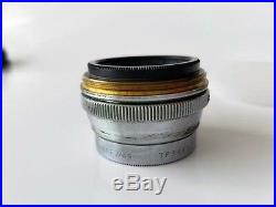 Very Rare Bausch & Lomb Tessar IC 139mm Ef 4.5 Heavy Brass Enlarger Lens