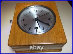 Very Rare Benzing Racing Pigeon Club 8 Day Master Timer With Key Homing Clock