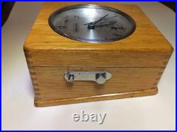 Very Rare Benzing Racing Pigeon Club 8 Day Master Timer With Key Homing Clock