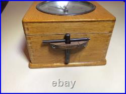 Very Rare Benzing Racing Pigeon Club 8 Day Master Timer With Key Homing Clock