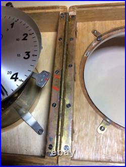 Very Rare Benzing Racing Pigeon Club 8 Day Master Timer With Key Homing Clock