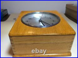 Very Rare Benzing Racing Pigeon Club 8 Day Master Timer With Key Homing Clock
