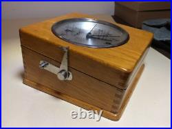 Very Rare Benzing Racing Pigeon Club 8 Day Master Timer With Key Homing Clock