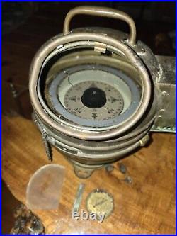 Very Rare Binnacle Ship Lantern Compass