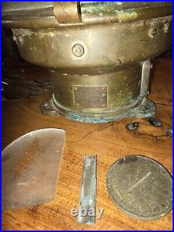 Very Rare Binnacle Ship Lantern Compass