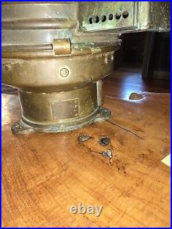 Very Rare Binnacle Ship Lantern Compass