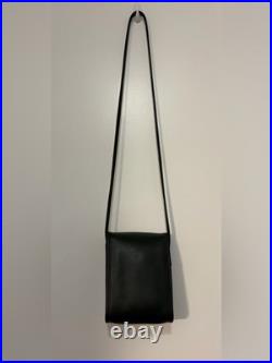 Very Rare Bottle Green Vintage Coach Scooter Sidepack Bag (#9893) Brass Hardware