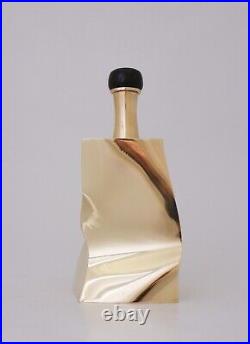 Very Rare Brass Decanter Per Myrström Sweden 1974 Surrealistic Shape