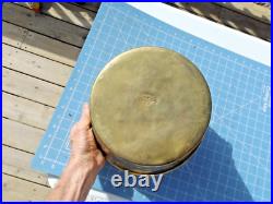 Very Rare Brooklyn N. Y. Brass Co. Fireman's Brass Bucket with handle 1850-1890