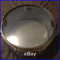 Very Rare! CANOPUS Glass Fiber Snare Drum 14 Brass Hoop 30Limited Made in Japan