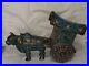 Very-Rare-China-Chinese-Cloisonne-over-Brass-Oxen-Pulling-Cart-Statue-ca-20th-c-01-sar