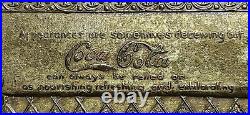 Very Rare Coca Cola Belt Buckle vintage collectible Coke High Ball Bath Tub Bar