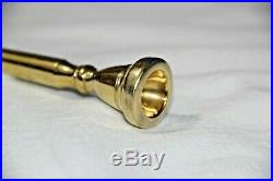 Very Rare Conn BI-221 Trumpet Mouthpiece factory gold