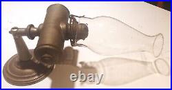 Very Rare Convertible Brass Oil Lamp See Pictures