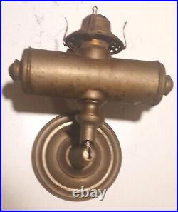 Very Rare Convertible Brass Oil Lamp See Pictures