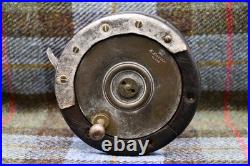 Very Rare Crown E Paton Perth Ebonite & Brass Salmon Fly Fishing Reel