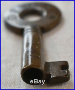 Very Rare DFRR Co Open Barrel Brass Key for Padlock Dry River Hendricks WV W. Va