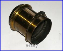 Very Rare Darlot Brass Lens Barrel For Pinhole Photography On Large Format