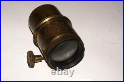 Very Rare Darlot Paris Petzval Type Unique Brass Antique Lens