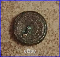 Very Rare Dug 1840 TEXAS NAVY Cuff Size Brass Button Original Authentic